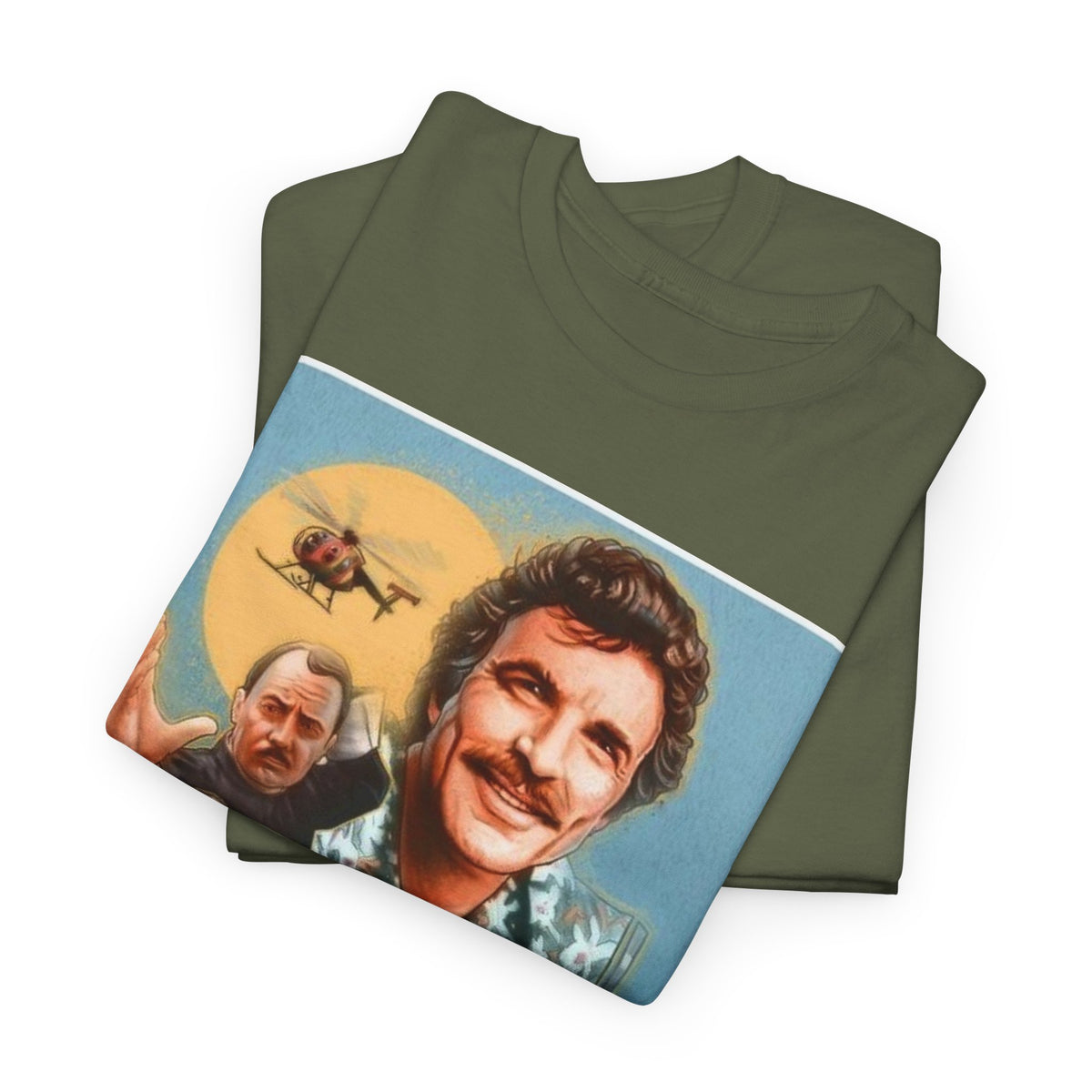 Magnum, P.I. Retro TV Show Inspired Cotton T-Shirt