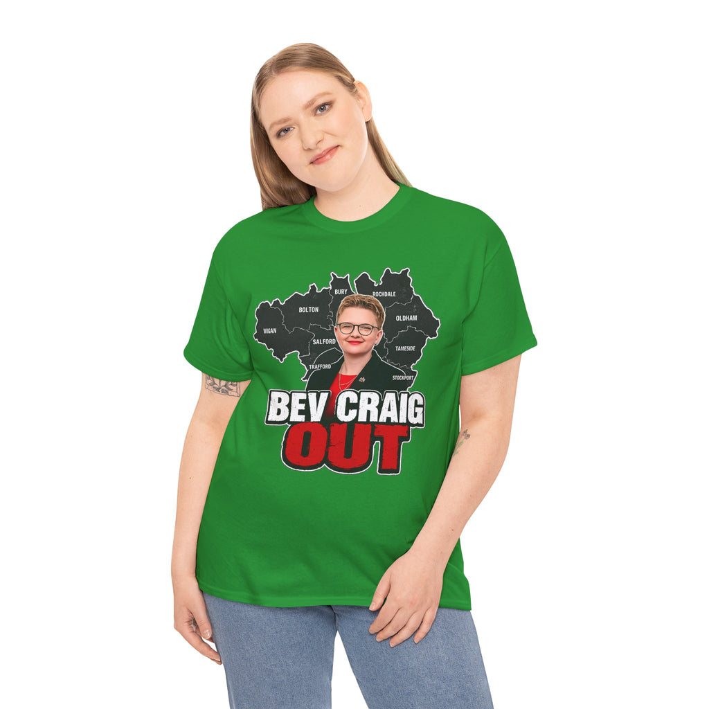 Bev Craig Out Greater Manchester Mayor Tee / T-Shirt