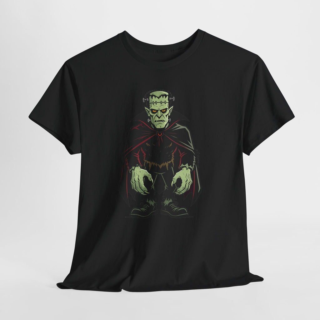 Frankenstein Monster Tee — Vintage Gothic Halloween Graphic T-Shirt