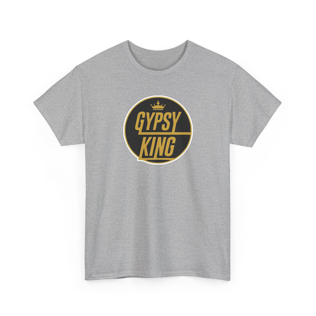 Gypsy King Graphic Tee — Retro Black & Gold Crown Logo T‑Shirt