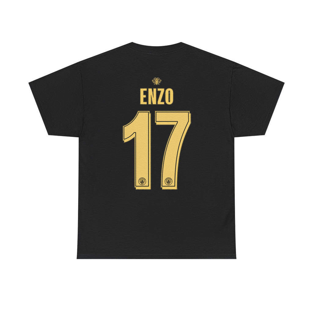 Enzo Fernandez Manchester City Inspired Cotton T-Shirt