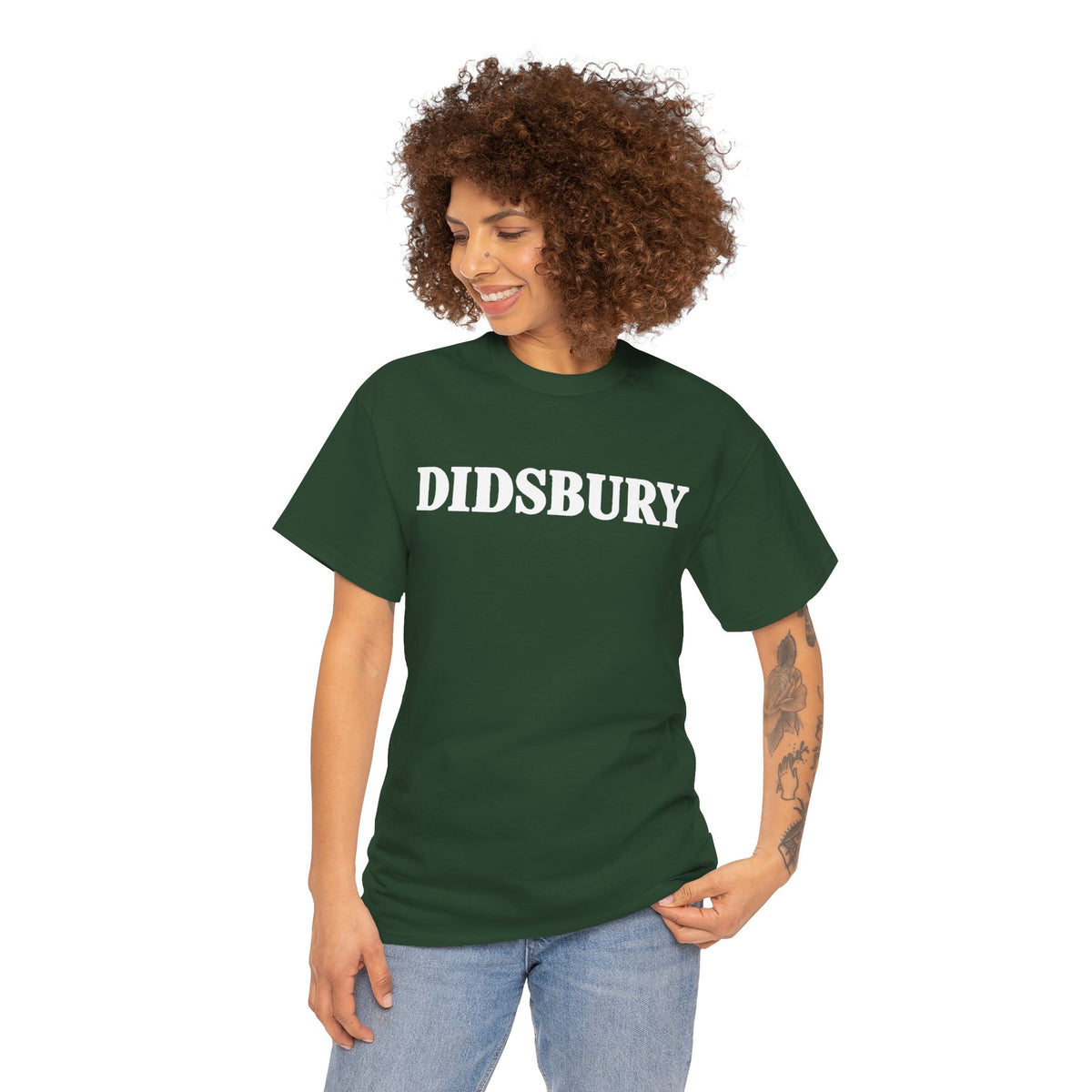 Didsbury Classic Logo Cotton T-Shirt / Tee
