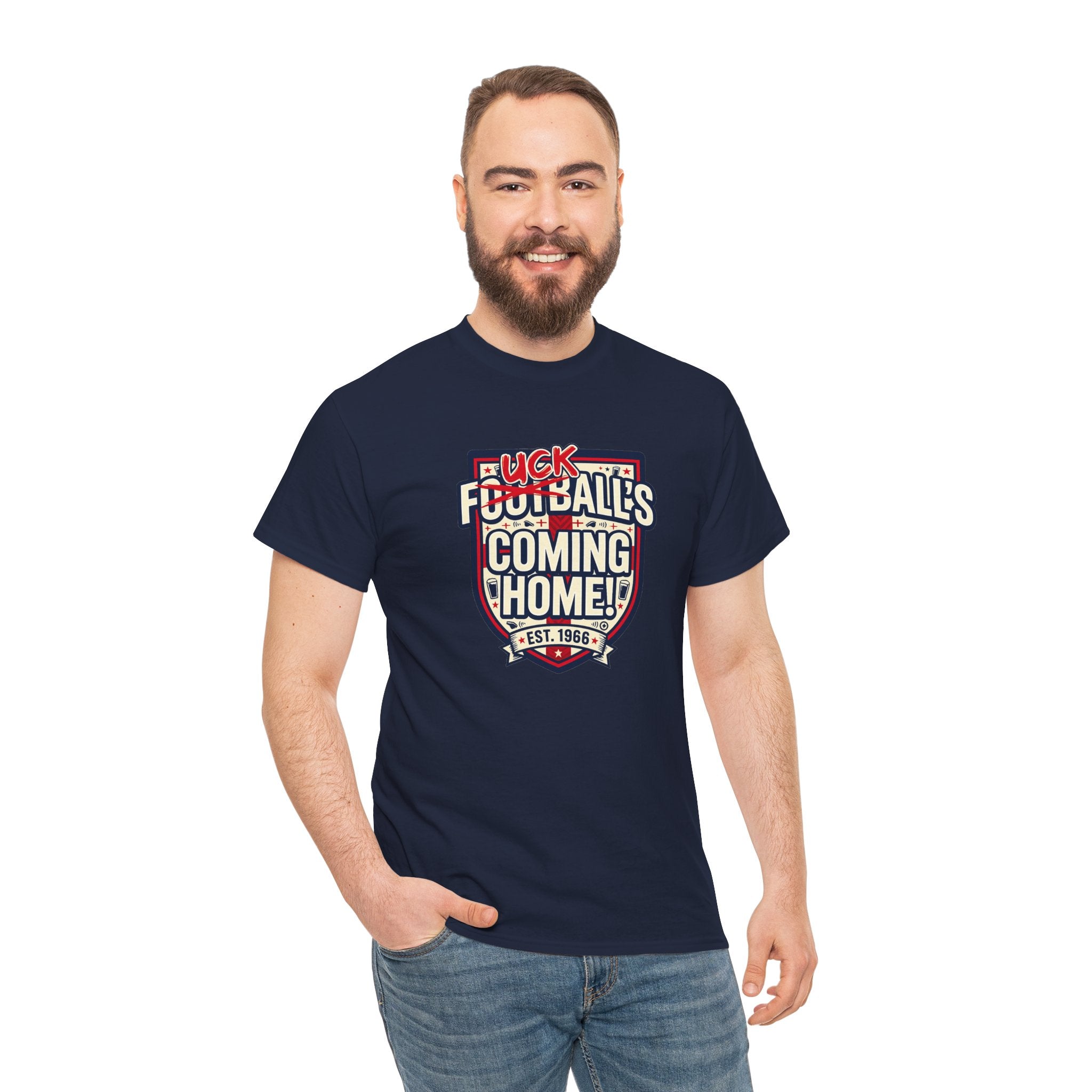 Provocative 'F*ck All's Football's Coming Home' Graphic Tee