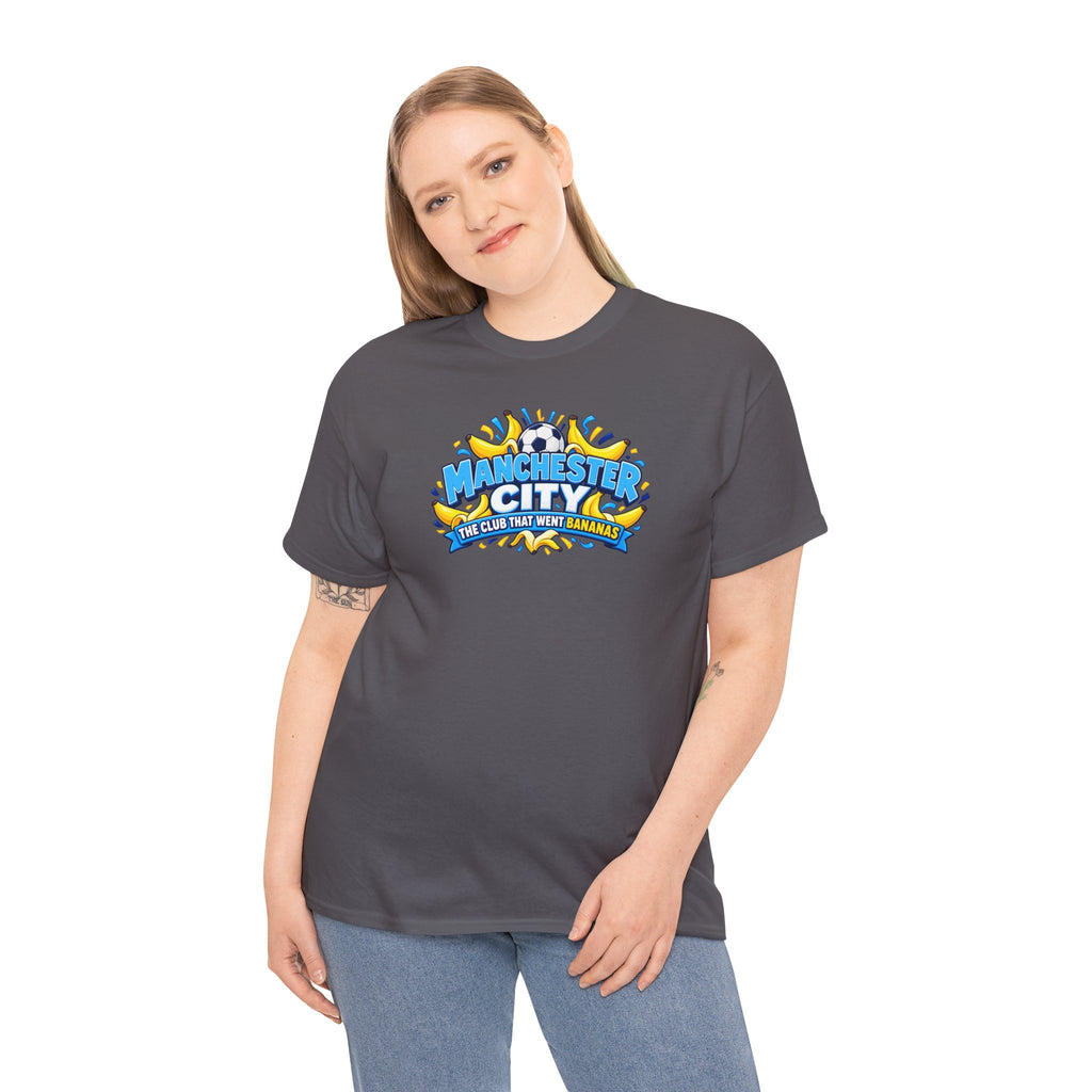 Manchester City "The Club That Went Bananas" Cotton T-Shirt