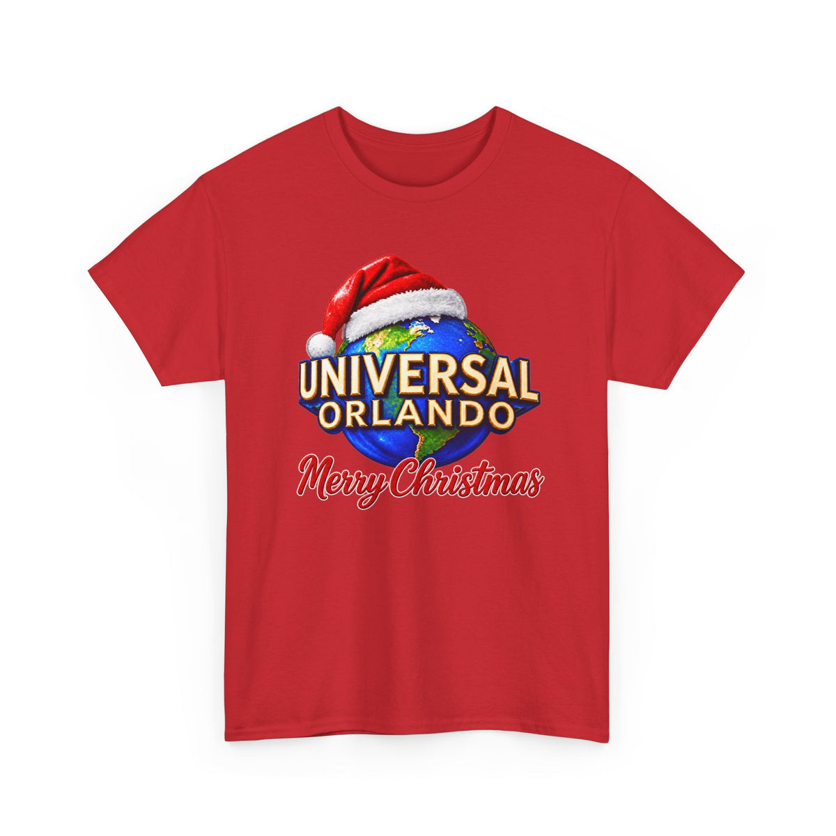 Universal Orlando Merry Christmas Cotton T-Shirt