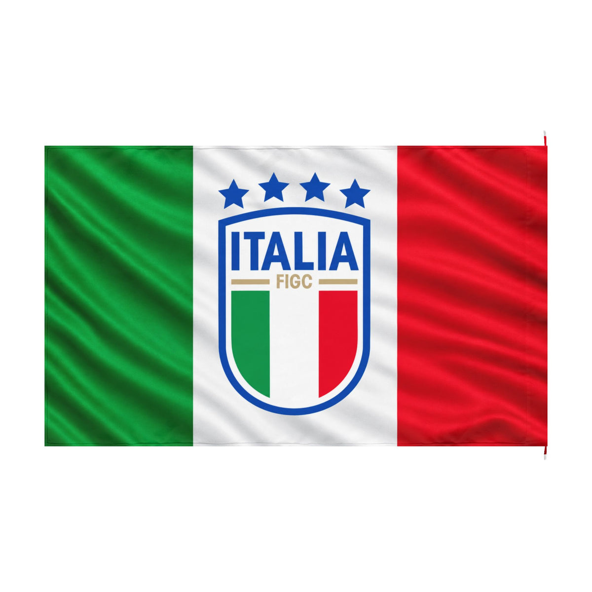 Italy Soccer Flag — Double-Sided Italia FIGC Fan Flag