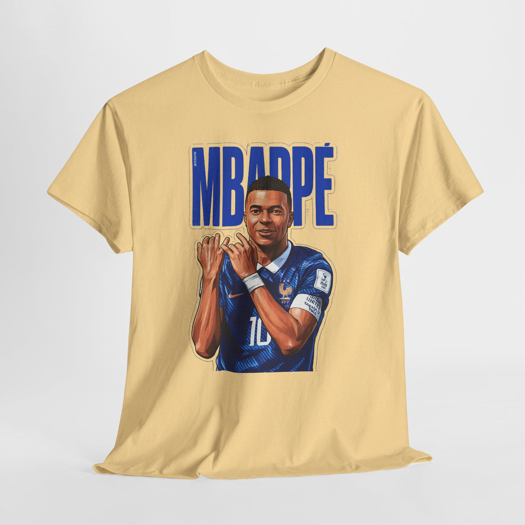 MBAPPE Graphic Shirt Soccer Star Portrait Tee — "