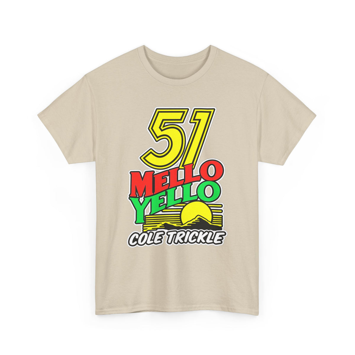 Days of Thunder Mello Yello '51' Graphic Tee — Cole Trickle Racing Shirt