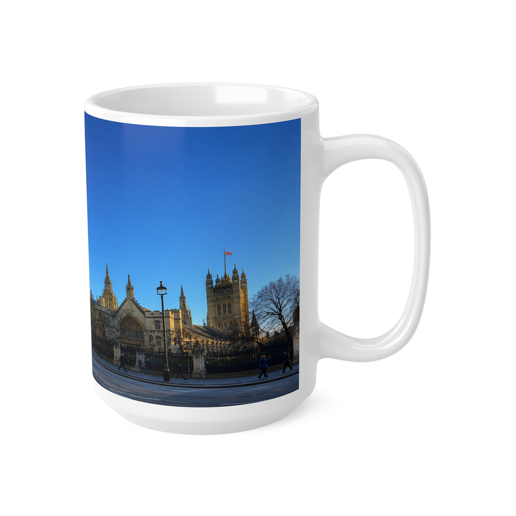 Big Ben London Skyline Ceramic Mug — 11oz & 15oz Souvenir Coffee Cup