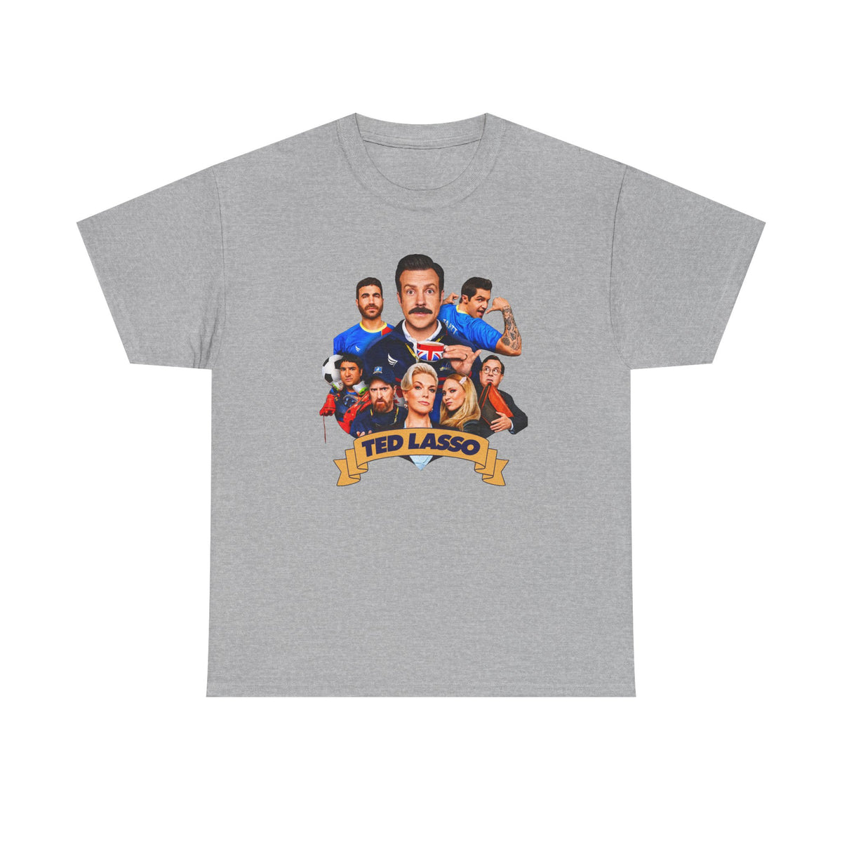 Ted Lasso Inspired Cast Graphic Tee — TV Show Fan Shirt