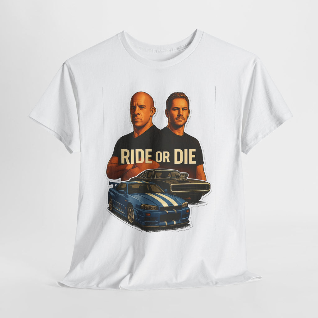 Ride or Die Street Racing Graphic Cotton Tee
