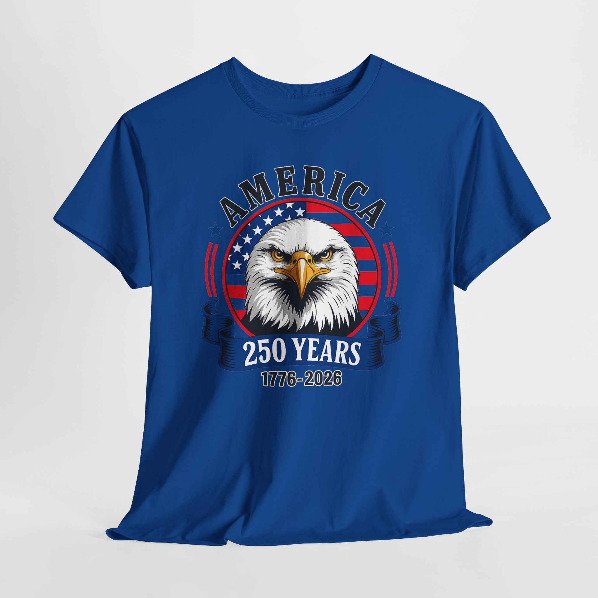 America 250 Years T-Shirt – Bald Eagle 1776–2026 Patriotic Tee
