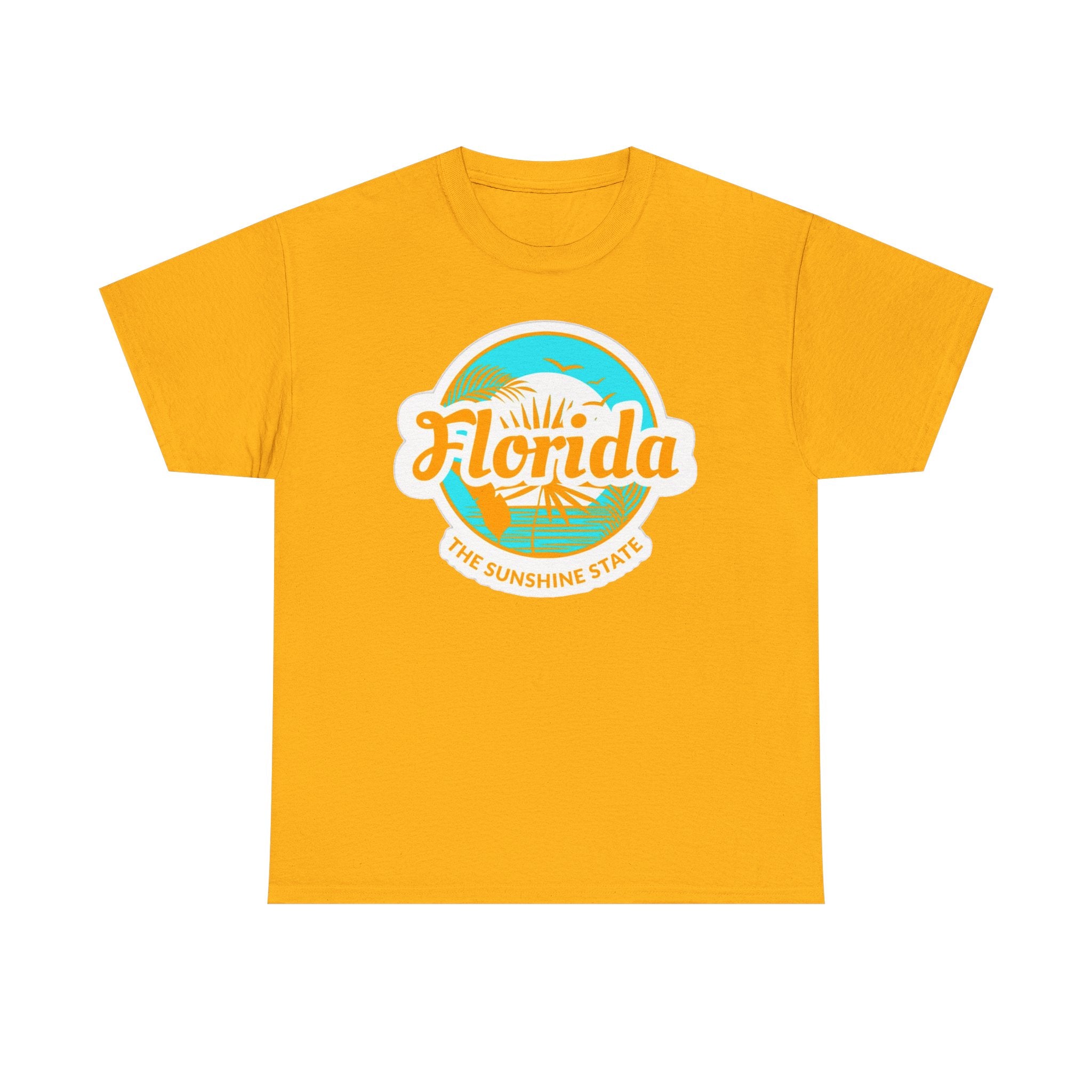 Florida Sunshine State T‑Shirt – Retro Beach Logo Tee