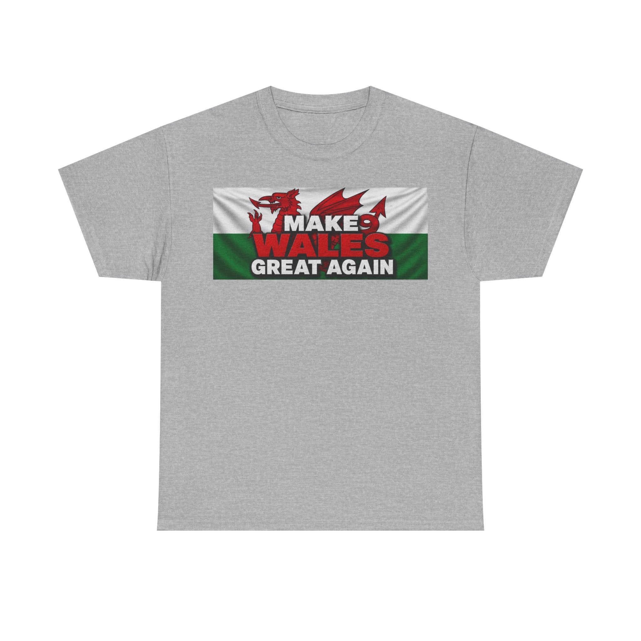 Wales Pride T-Shirt — 'Make Wales Great Again' Welsh Dragon Tee