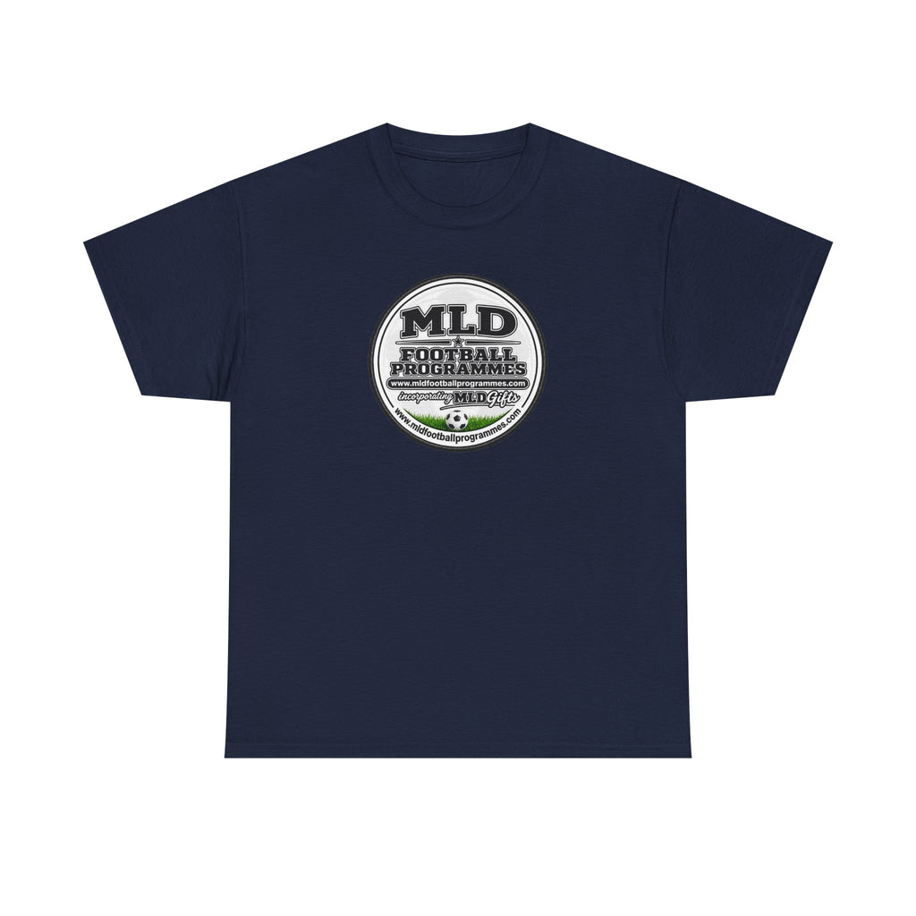 MLD Football Programmes Vintage Logo Cotton T-Shirt