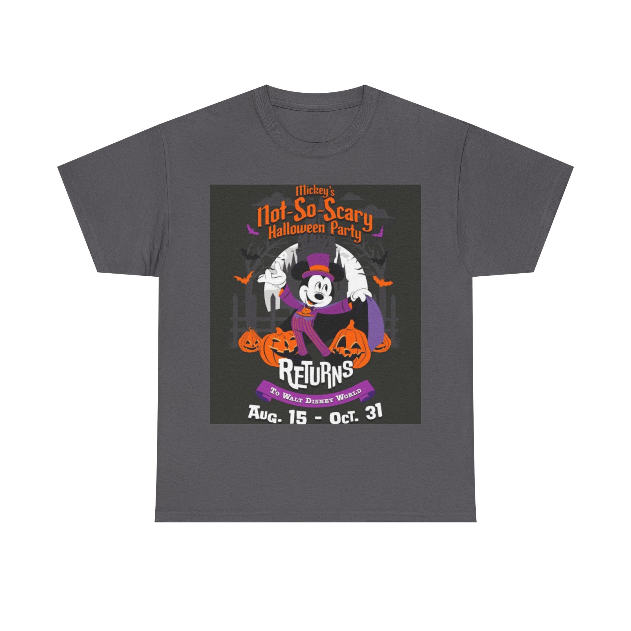 Not-So-Scary Halloween Party Tee — "Returns" Vintage Mickey Halloween Shirt