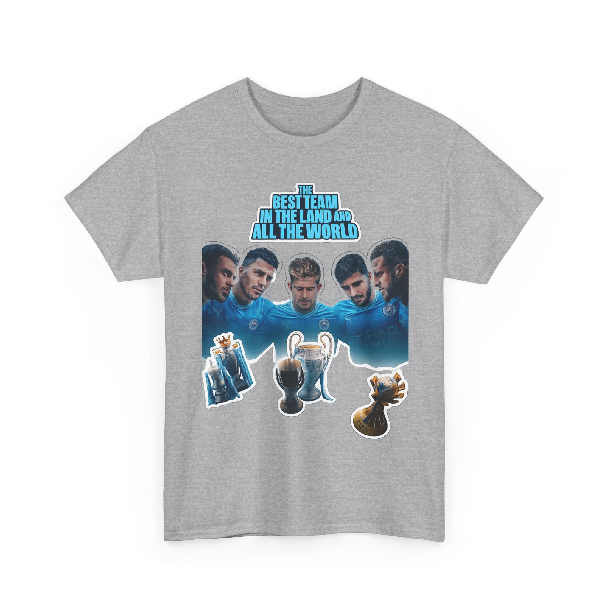 Manchester City — "Best Team in the Land and All the World" Cotton T-Shirt