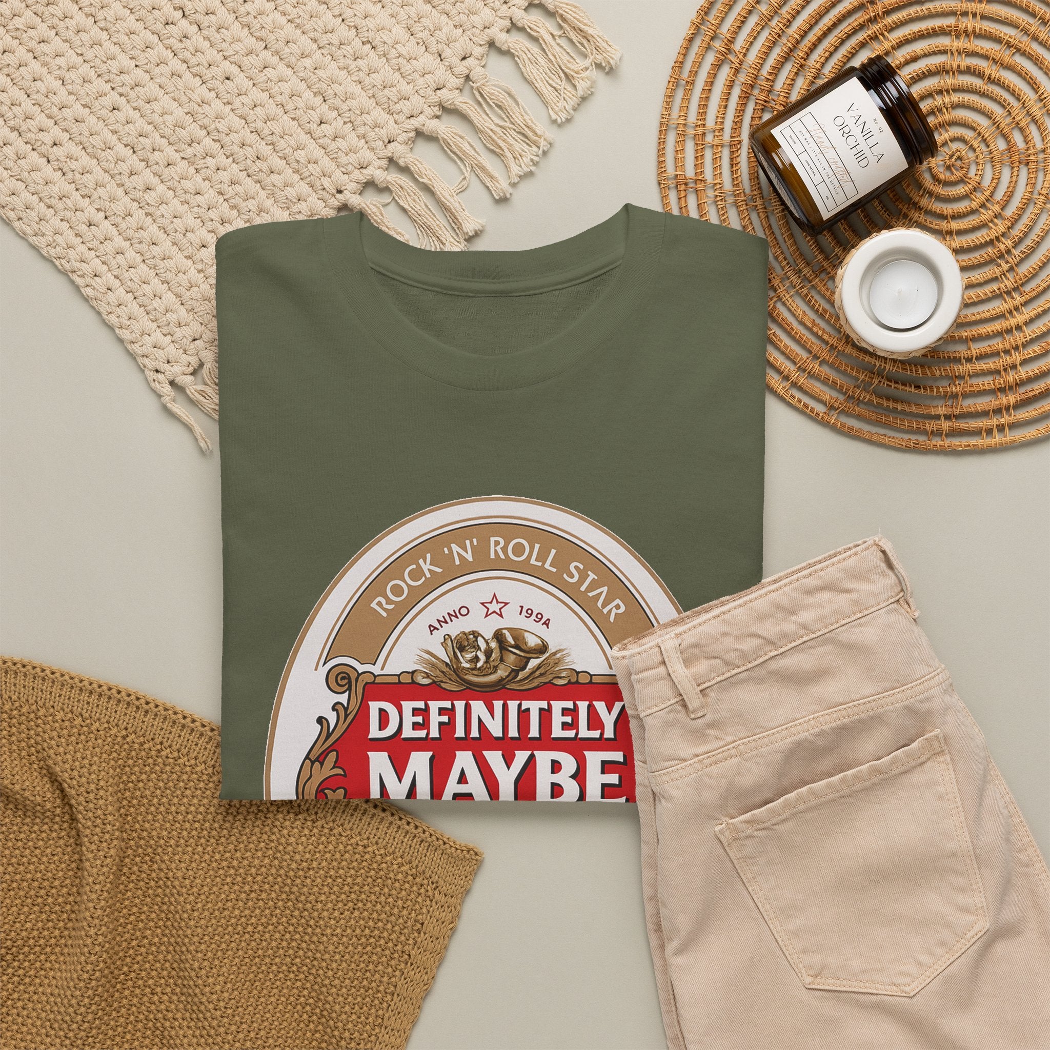 Definitely Maybe Oasis Style T-Shirt