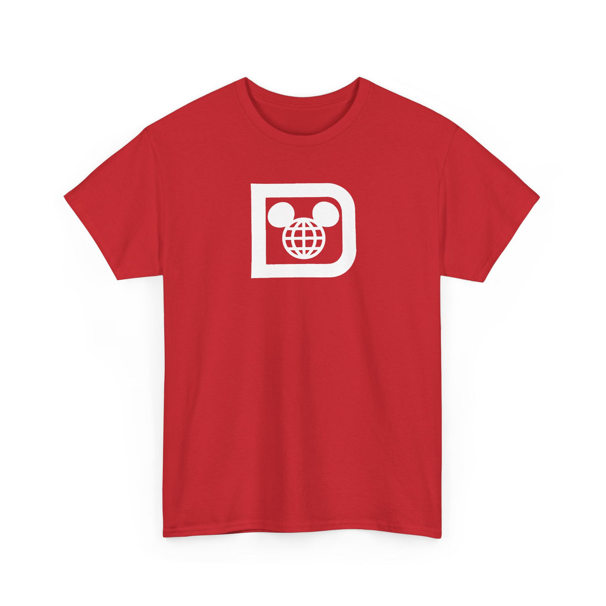 Retro Disney "D" Inspired Unisex Heavy Cotton Tee