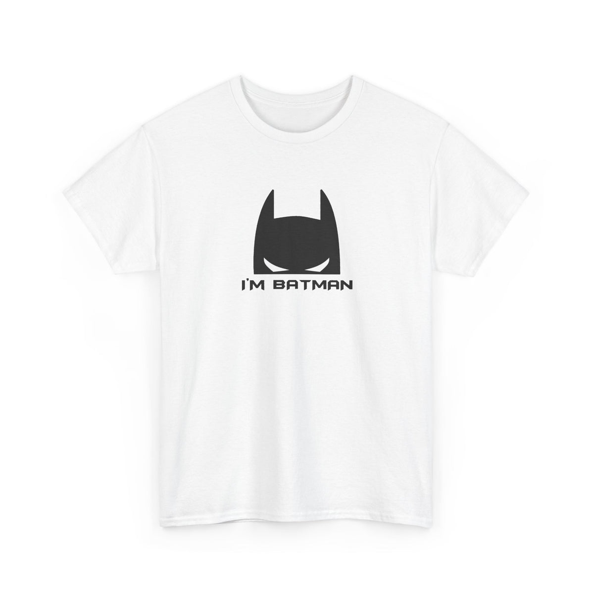 I'm Batman Graphic Tee — Funny Superhero Mask T-Shirt
