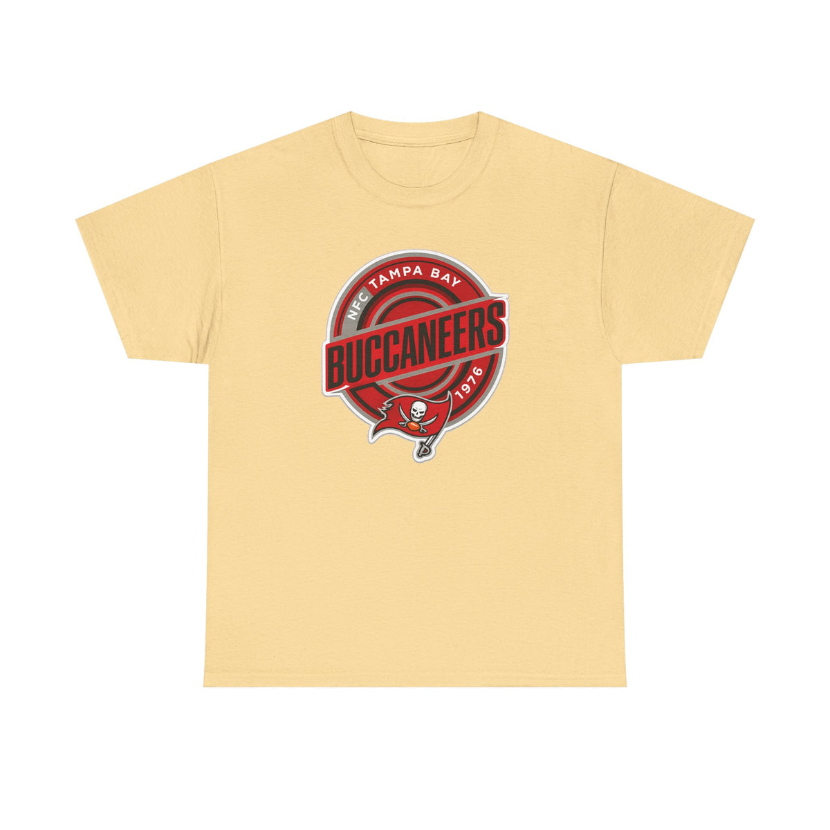 Tampa Bay Buccaneers Inspired Vintage Logo T-Shirt