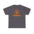 Popeyes Logo T-Shirt — Vintage Orange Louisiana Kitchen Tee