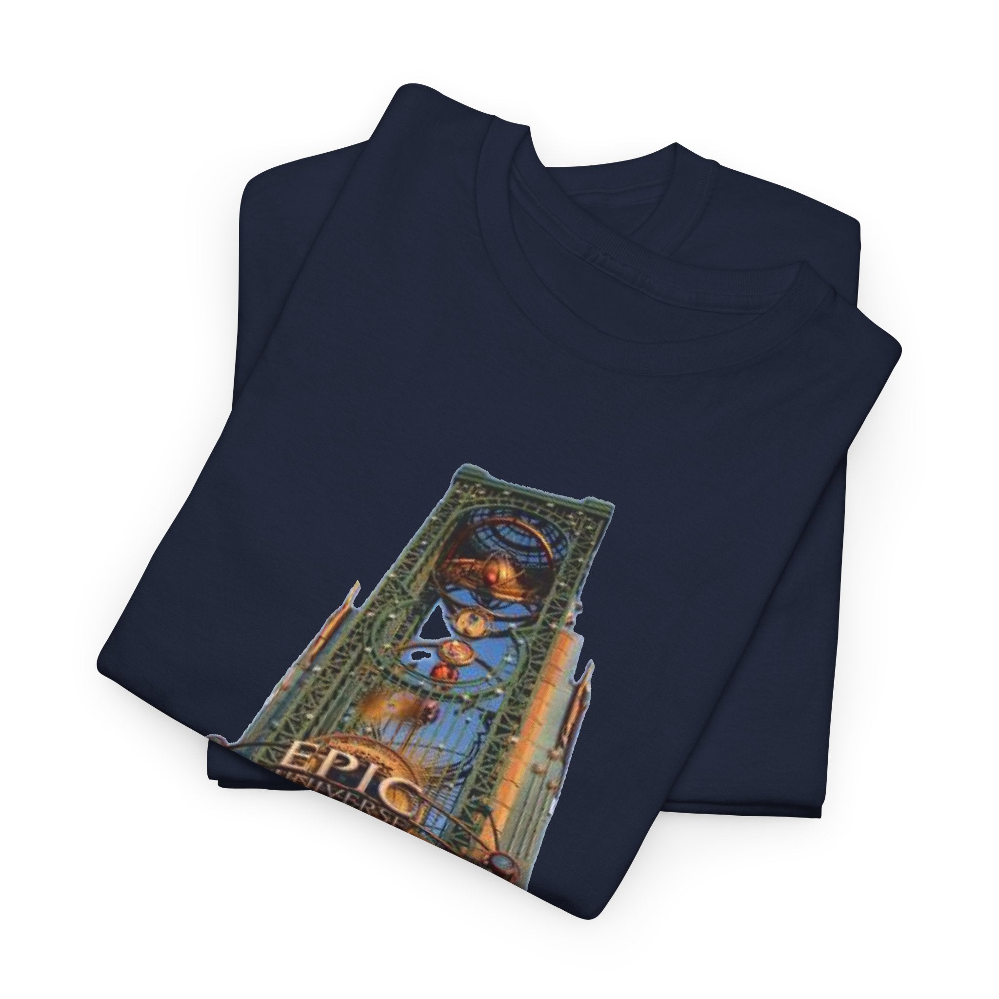 Epci Universe Vintage Theater Arch Graphic Tee — 'Epic' Retro Marquee T-Shirt