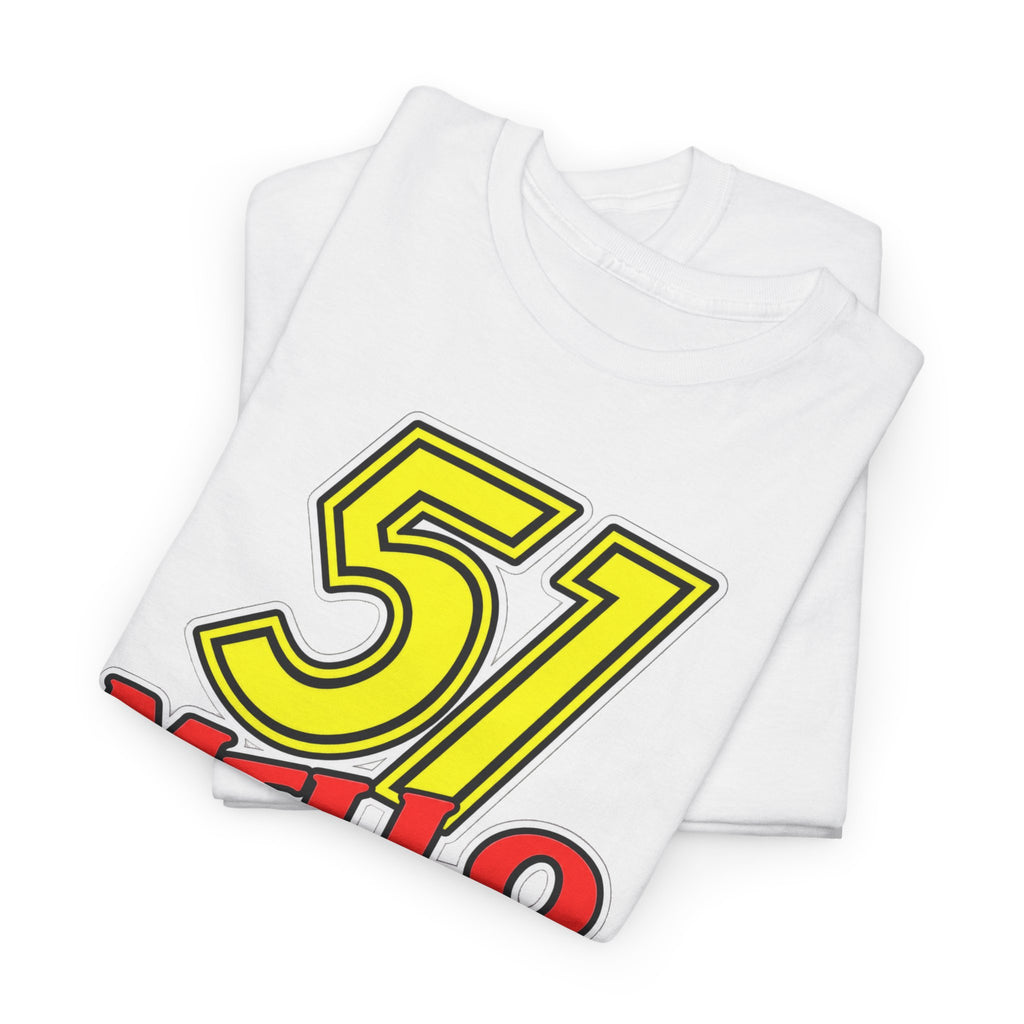 Days of Thunder Mello Yello '51' Graphic Tee — Cole Trickle Racing Shirt