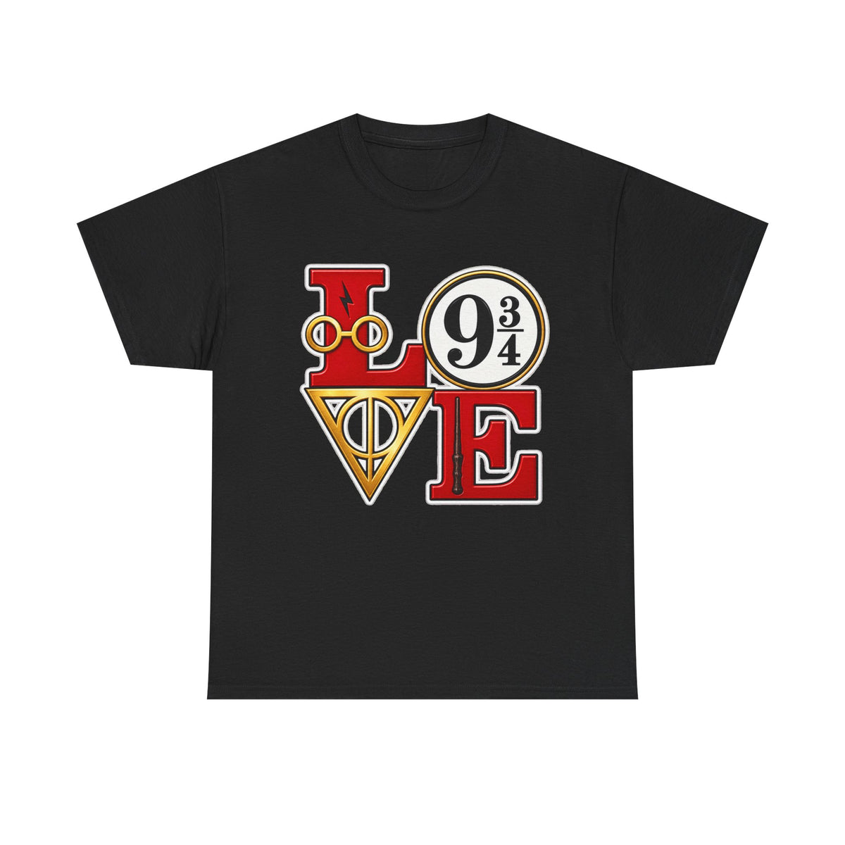 Harry Potter Inspired Love 9 3/4 Wizardry Tee