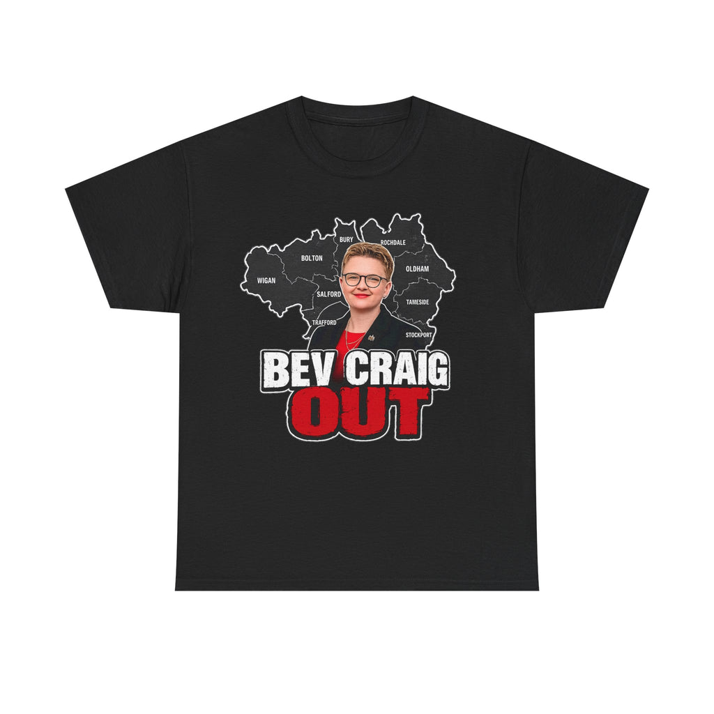 Bev Craig Out Greater Manchester Mayor Tee / T-Shirt