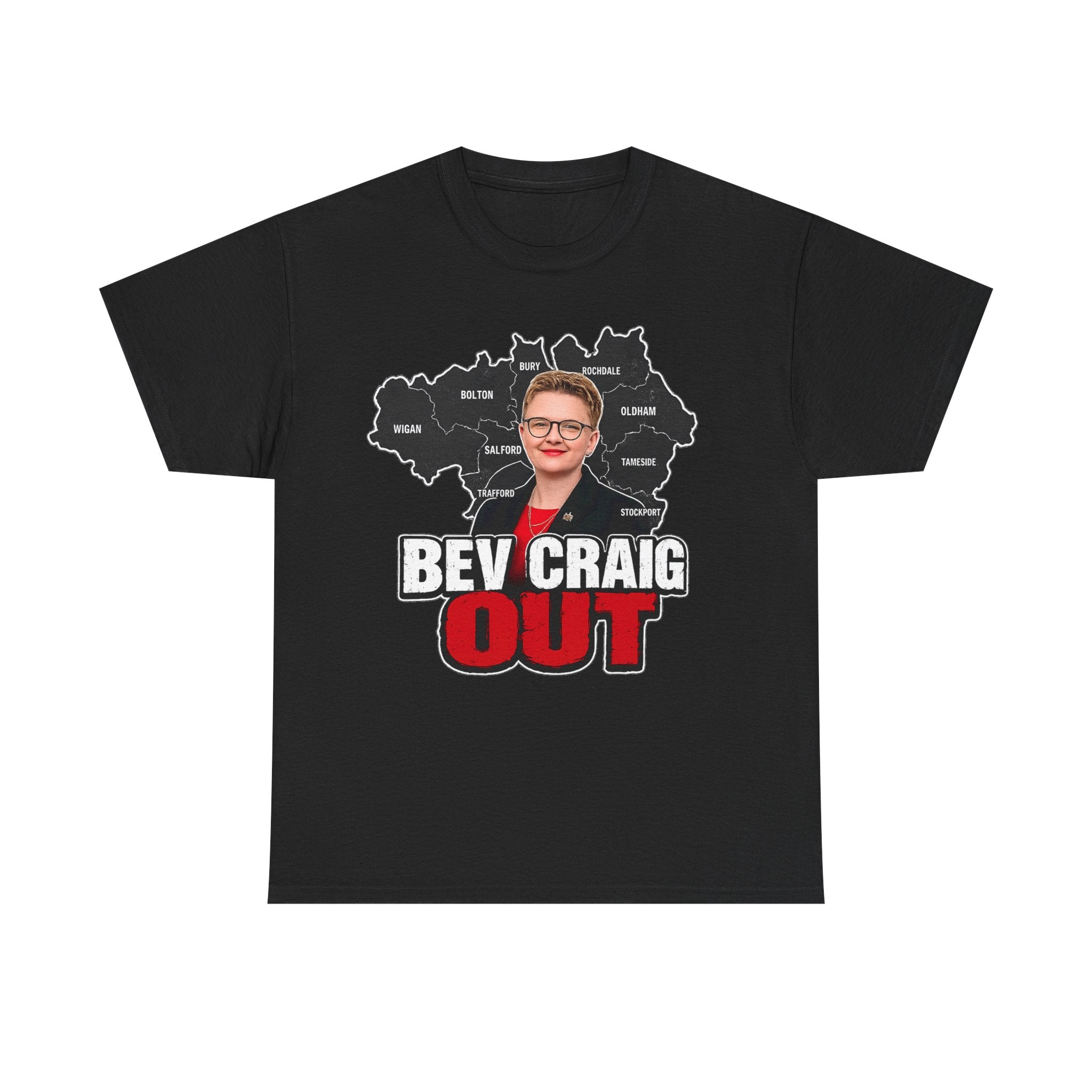 Bev Craig Out Greater Manchester Mayor Tee / T-Shirt