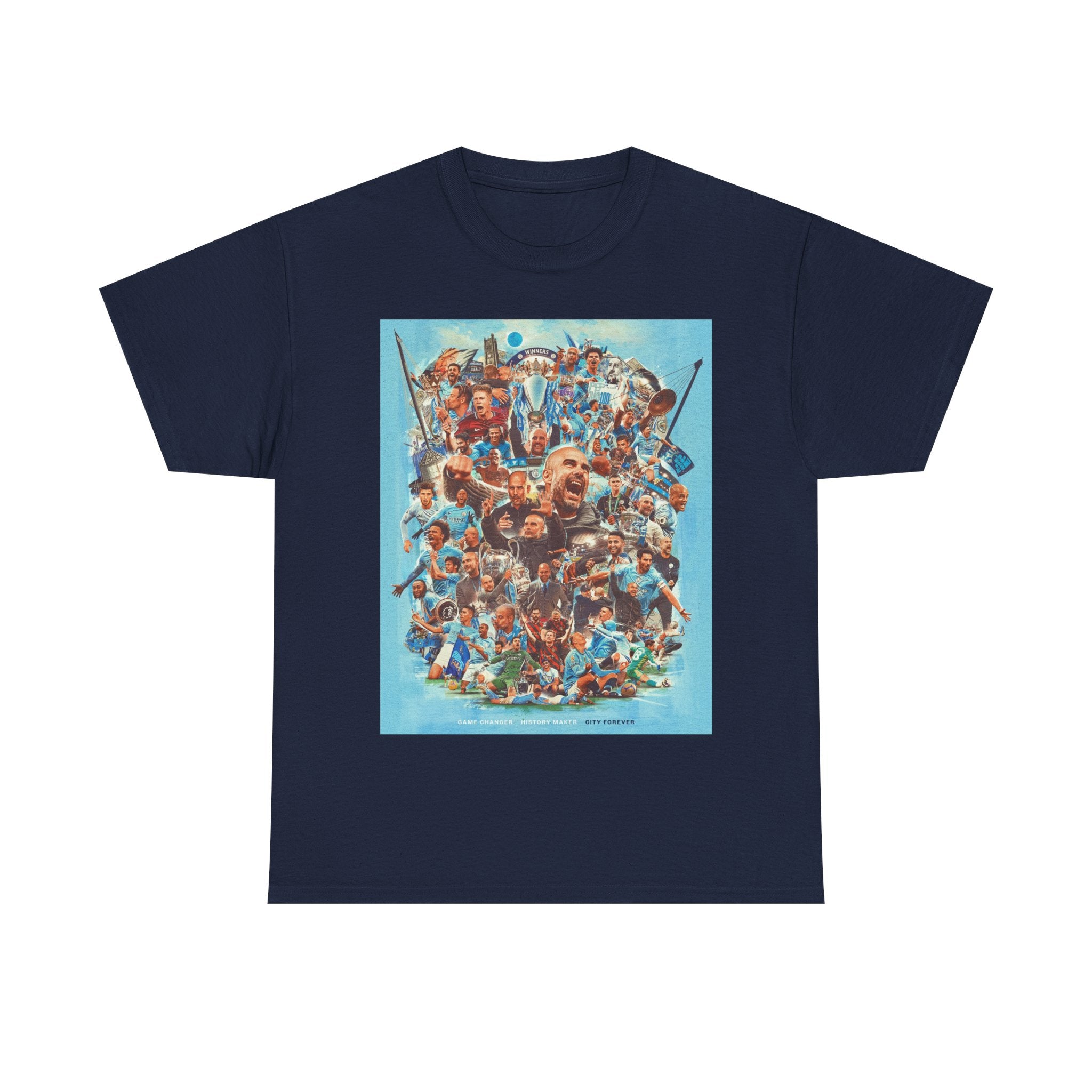 Pep Guardiola History Maker Poster T-Shirt