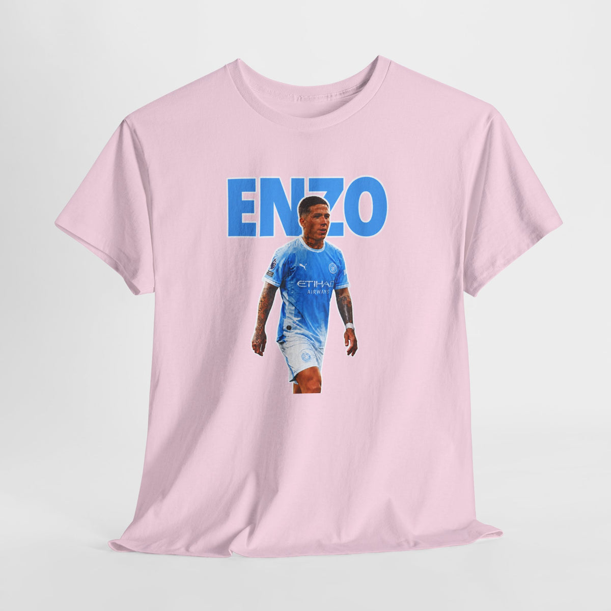 Enzo Fernandez Manchester City Inspired Cotton T-Shirt
