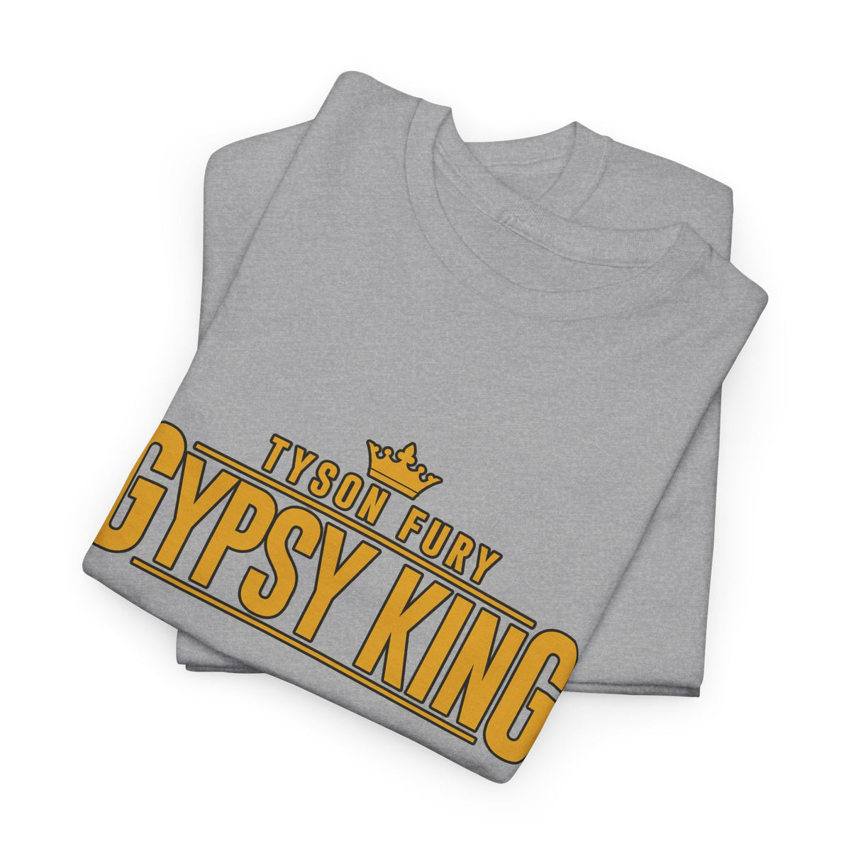T-Shirt — "Gypsy King" Retro Crown Boxing Tribute Tee