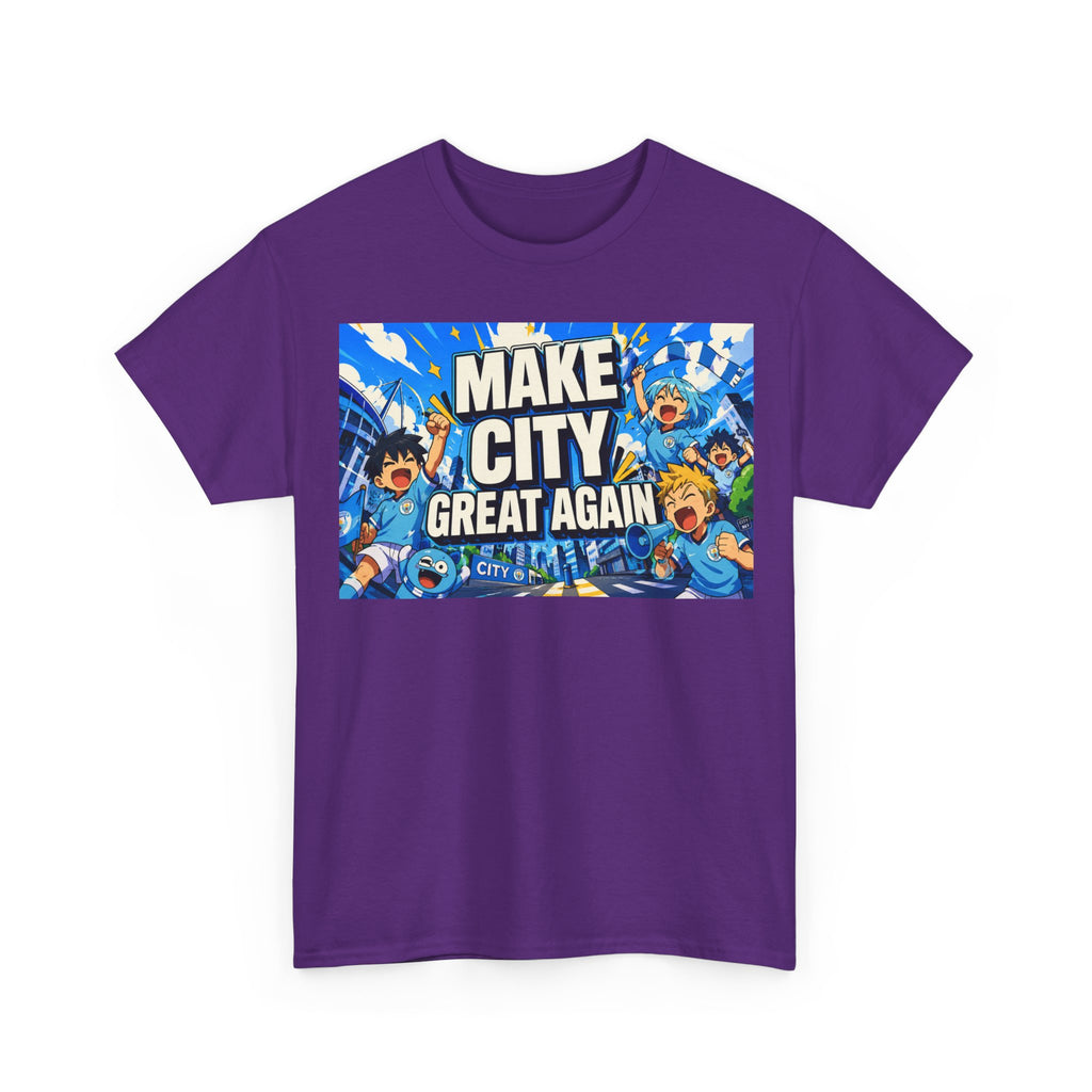 Make City Great Again Graphic Tee — Urban Skateboard Streetwear T-Shirt