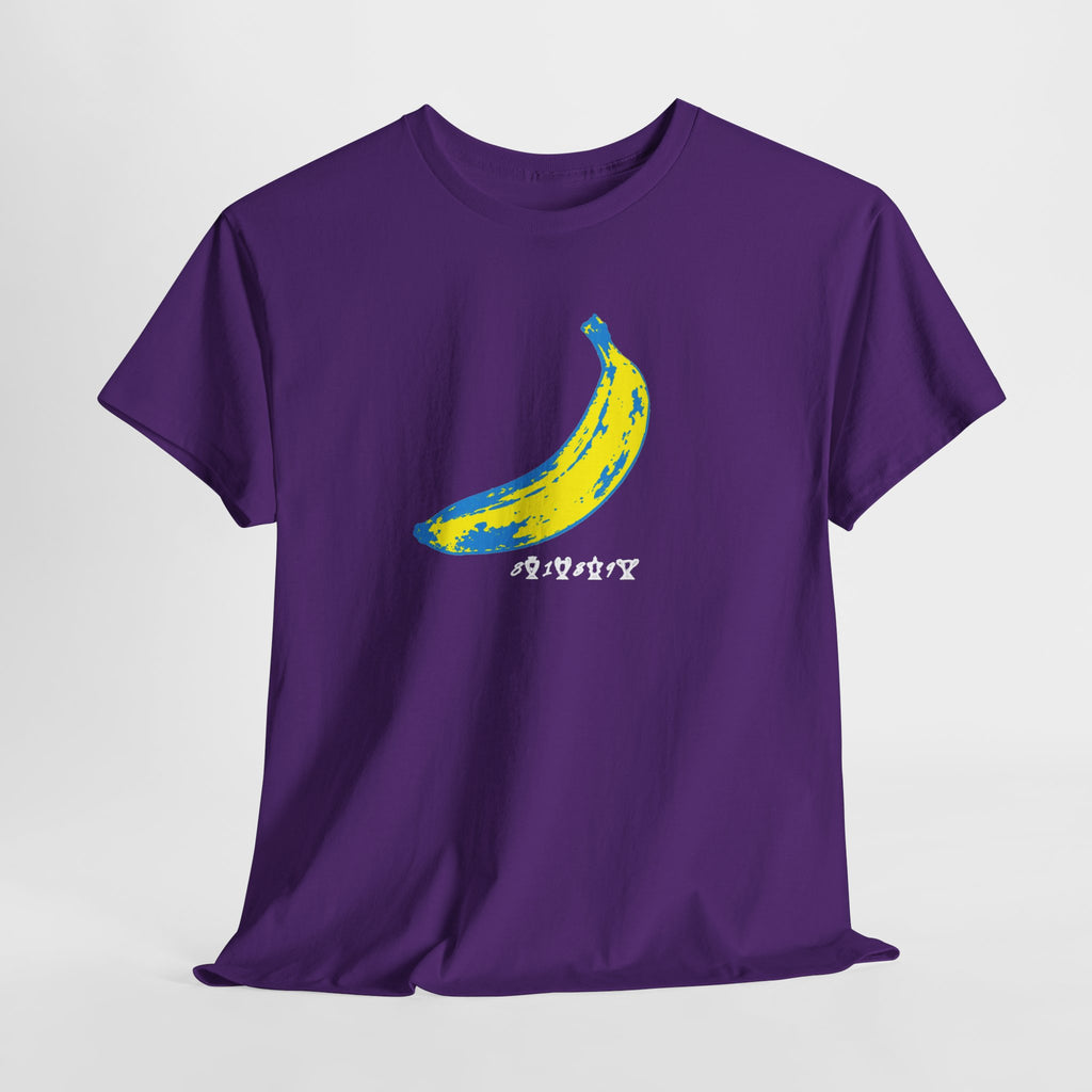 Manchester City Banana & Trophy Count Unisex Heavy Cotton T-Shirt / Tee