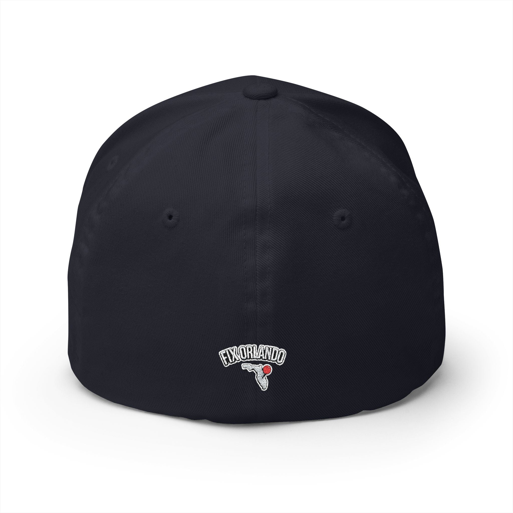 Fix Orlando Embroidered Cap — Vintage Palm & Golf Ball Hat