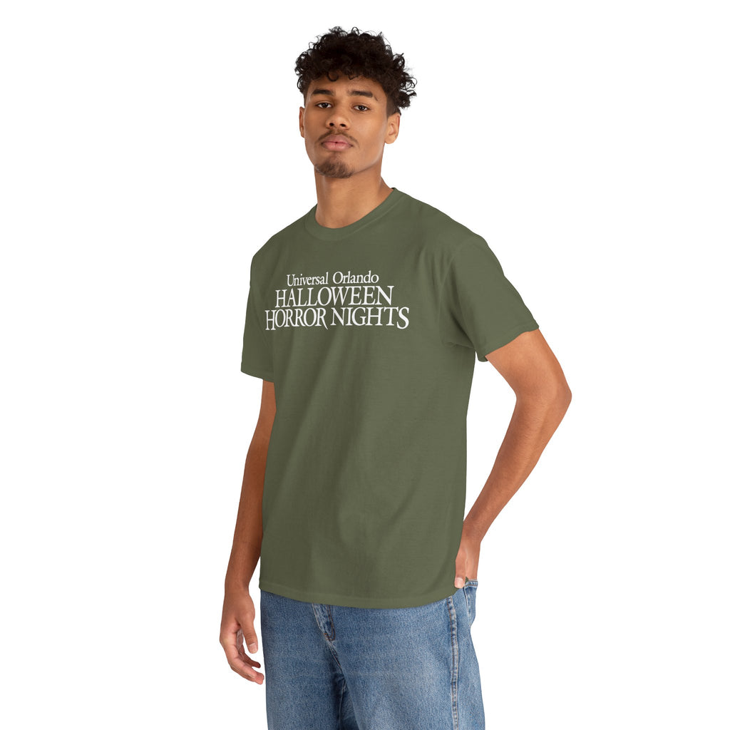 Universal Halloween Horror Nights T-Shirt — Universal Orlando Retro Logo Tee