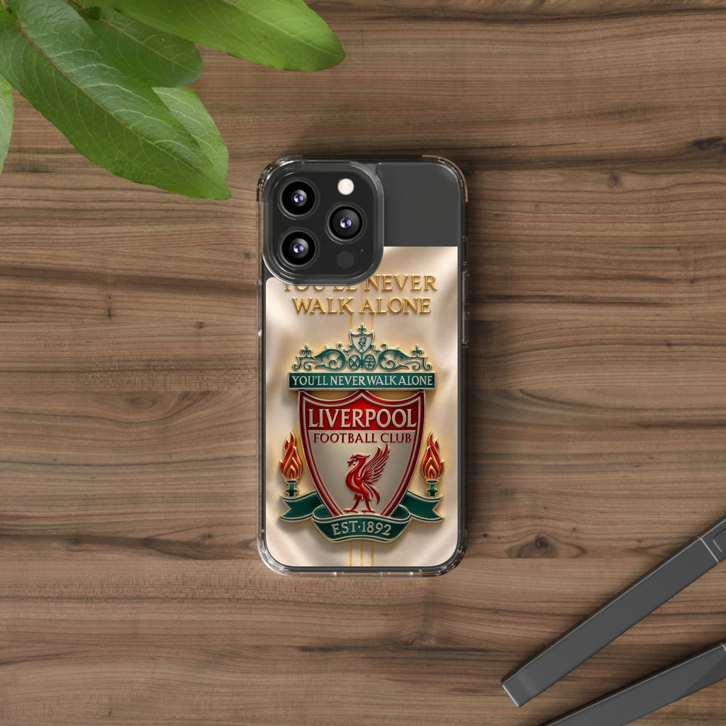 Liverpool FC 'You'll Never Walk Alone' Clear Phone Case