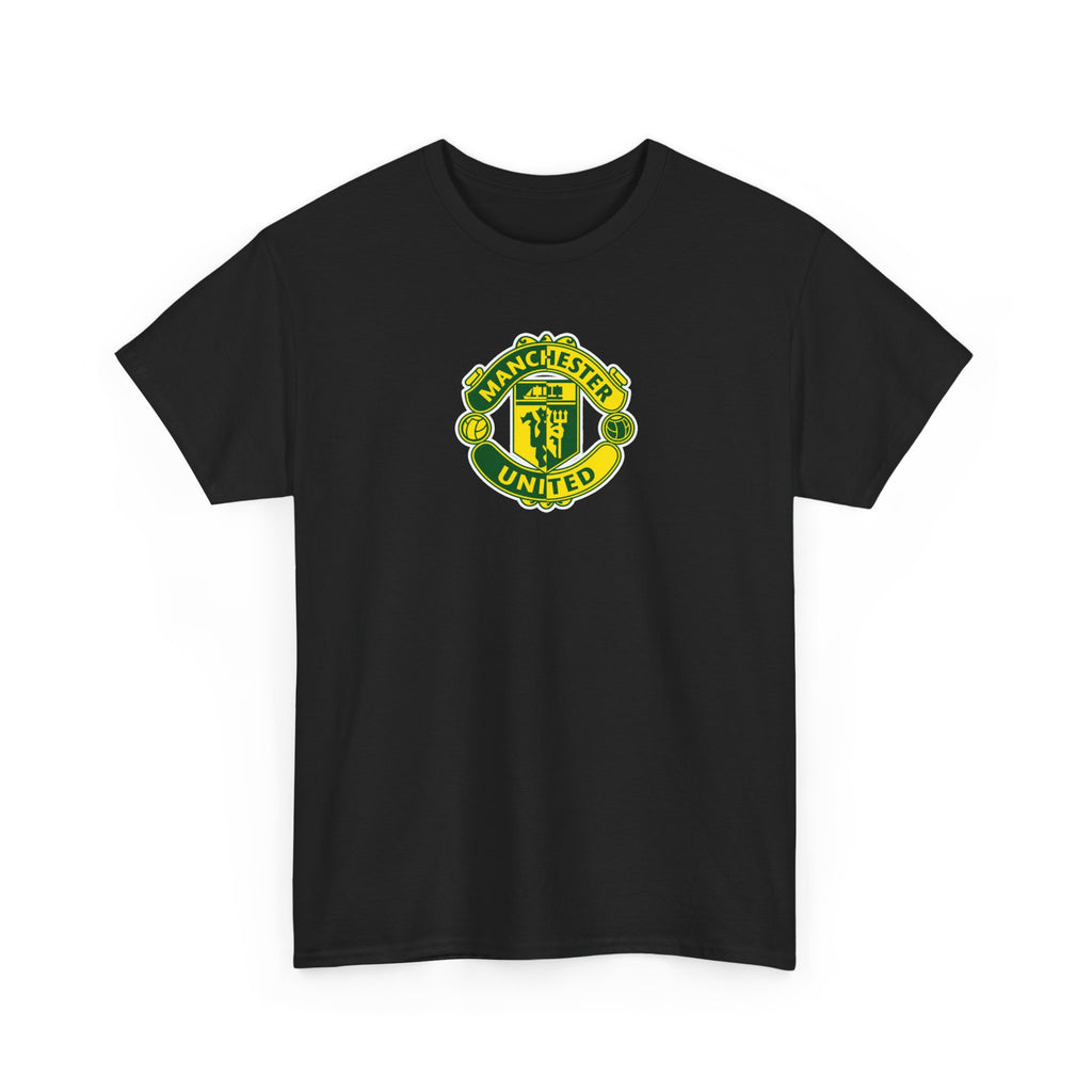 Manchester United Retro Crest Cotton T-Shirt