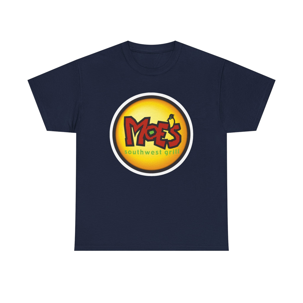 Moe's Universal Inspired T-Shirt — "Moe's Southwest Grill" Logo Tee