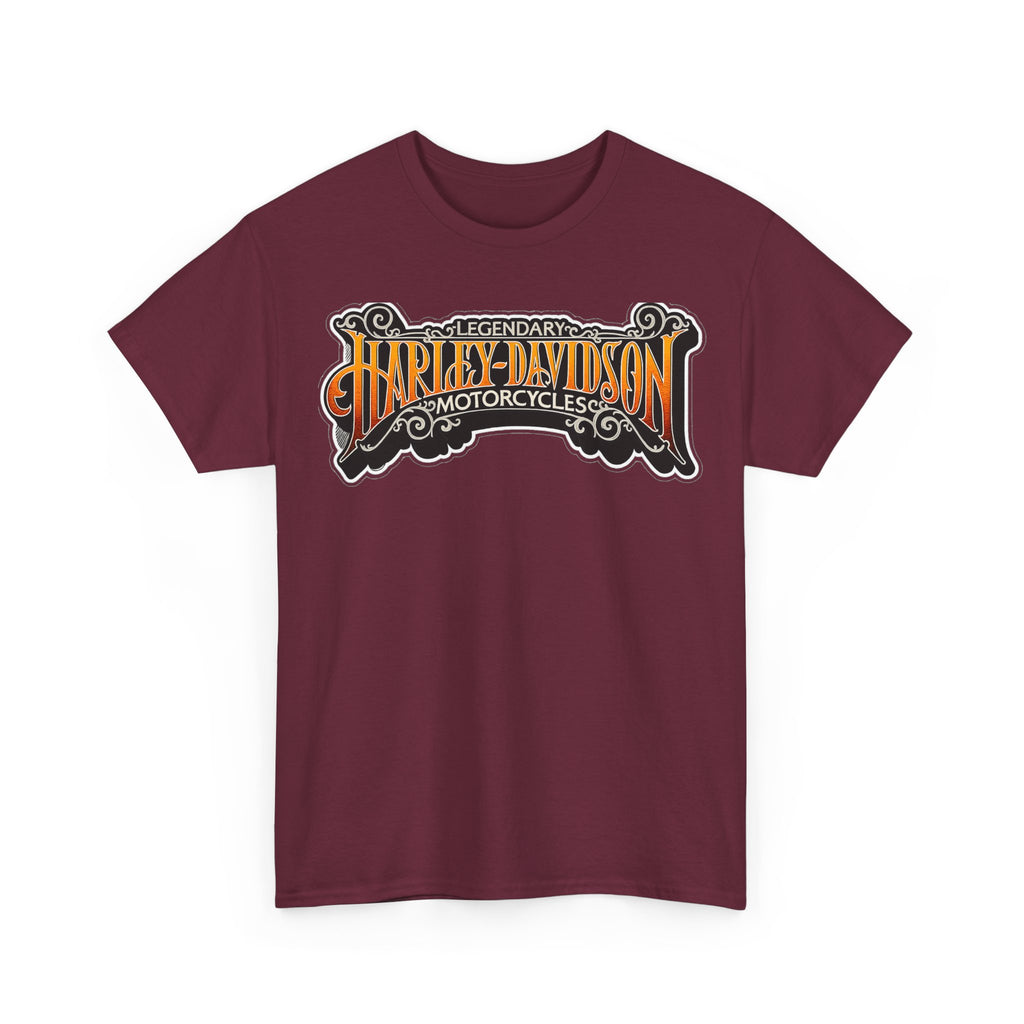 Harley-Davidson Vintage Logo Tee — Retro Motorcycle Graphic T-Shirt