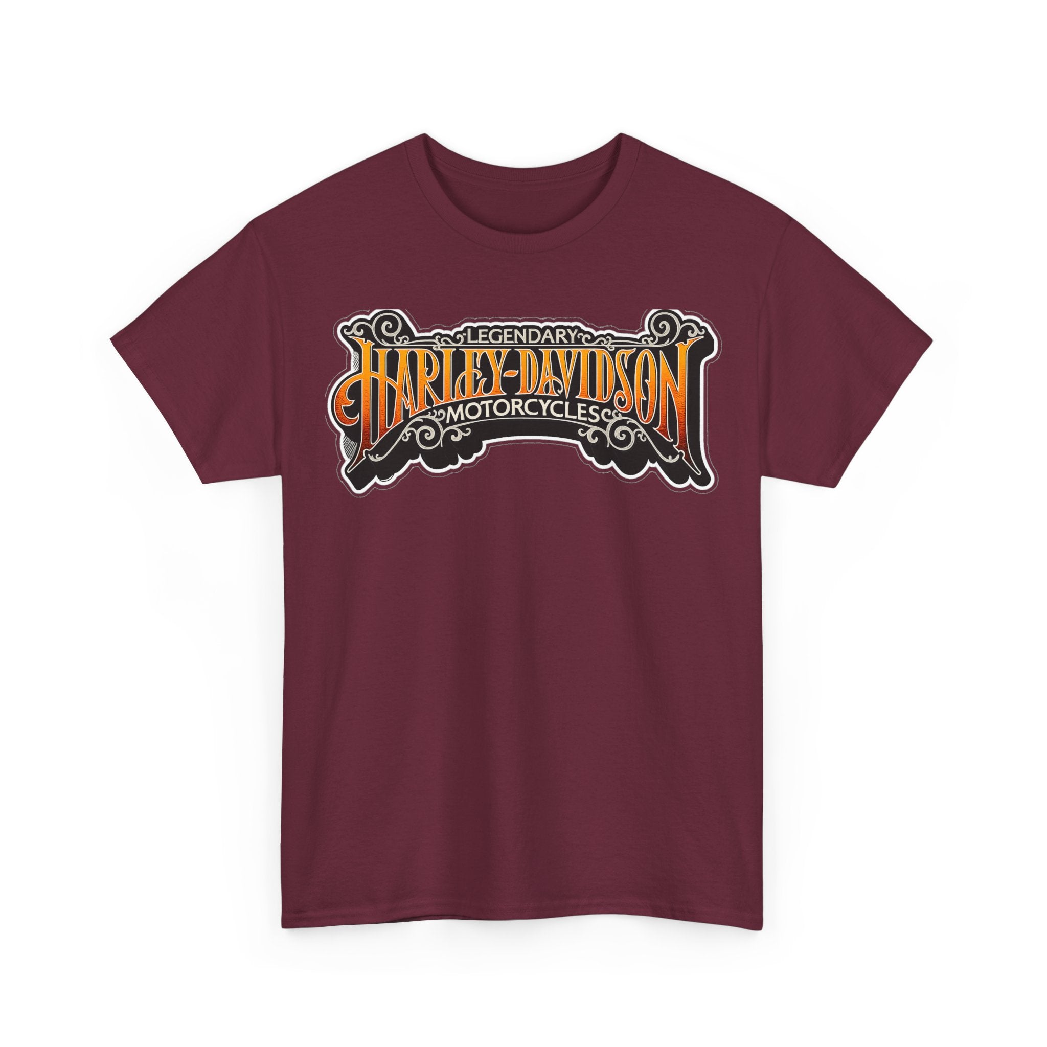 Harley-Davidson Vintage Logo Tee — Retro Motorcycle Graphic T-Shirt