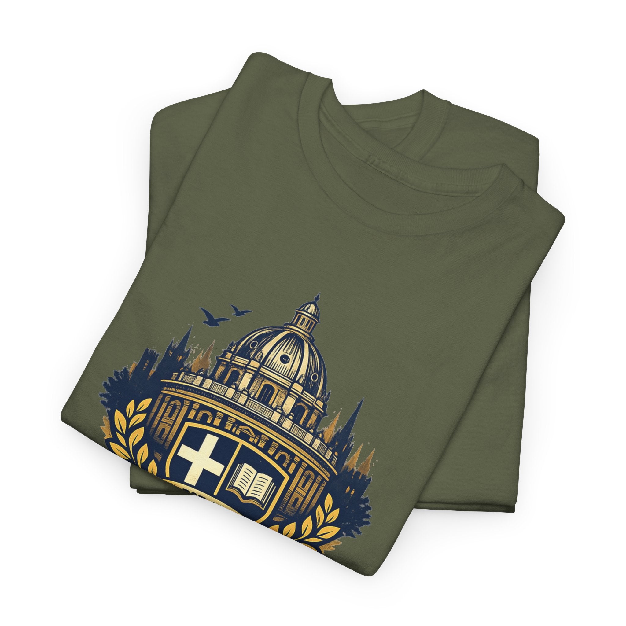 Oxford Crest T-Shirt — Vintage University Graphic Tee