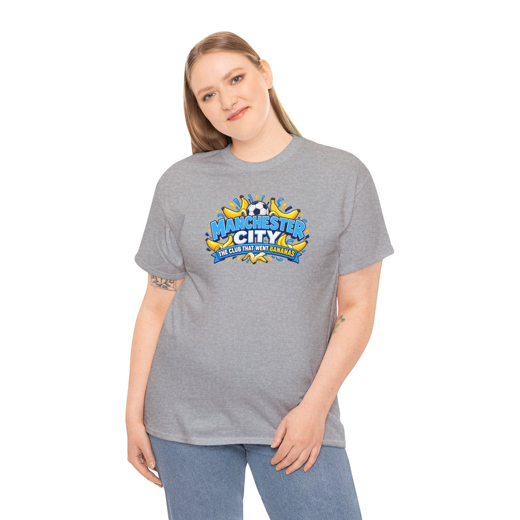 Manchester City "The Club That Went Bananas" Cotton T-Shirt
