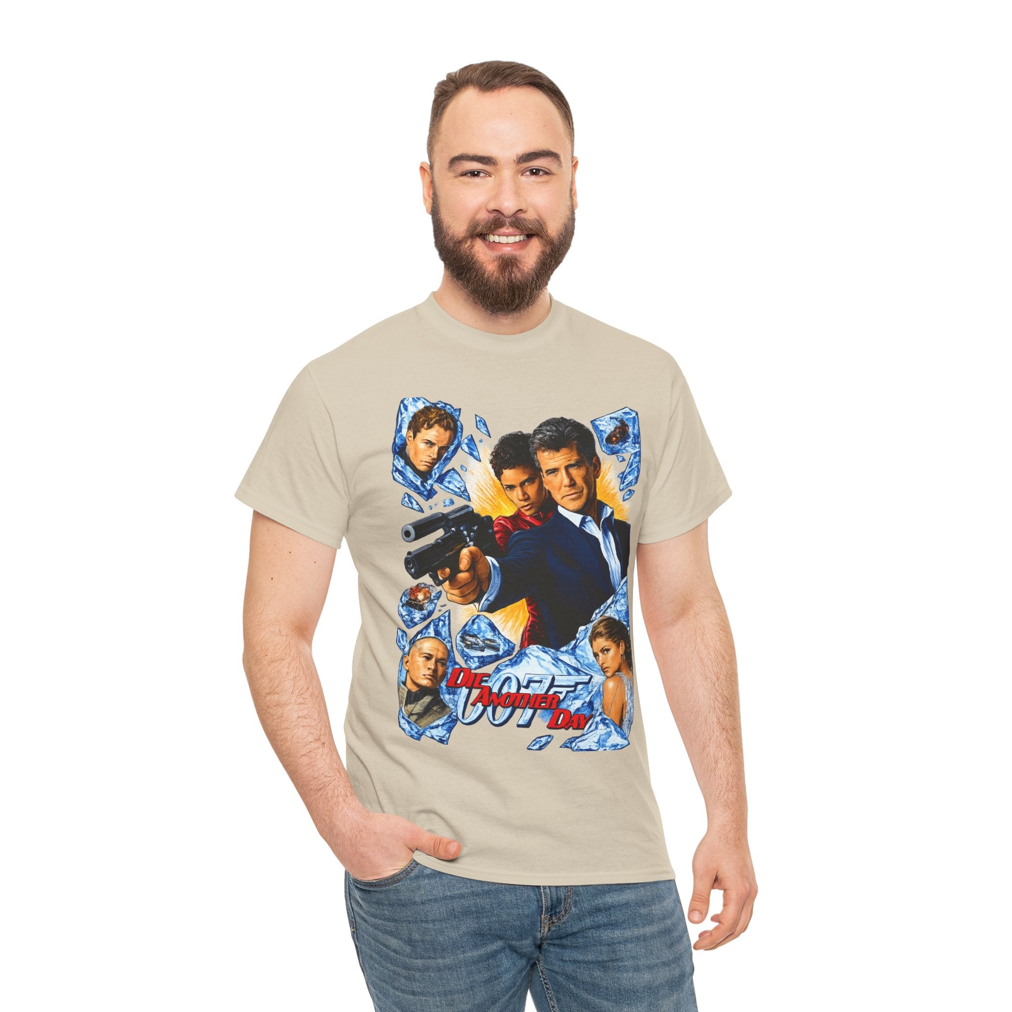 James Bond 007 Die Another Day Movie Poster Tee — Classic Spy Film Graphic T-Shirt