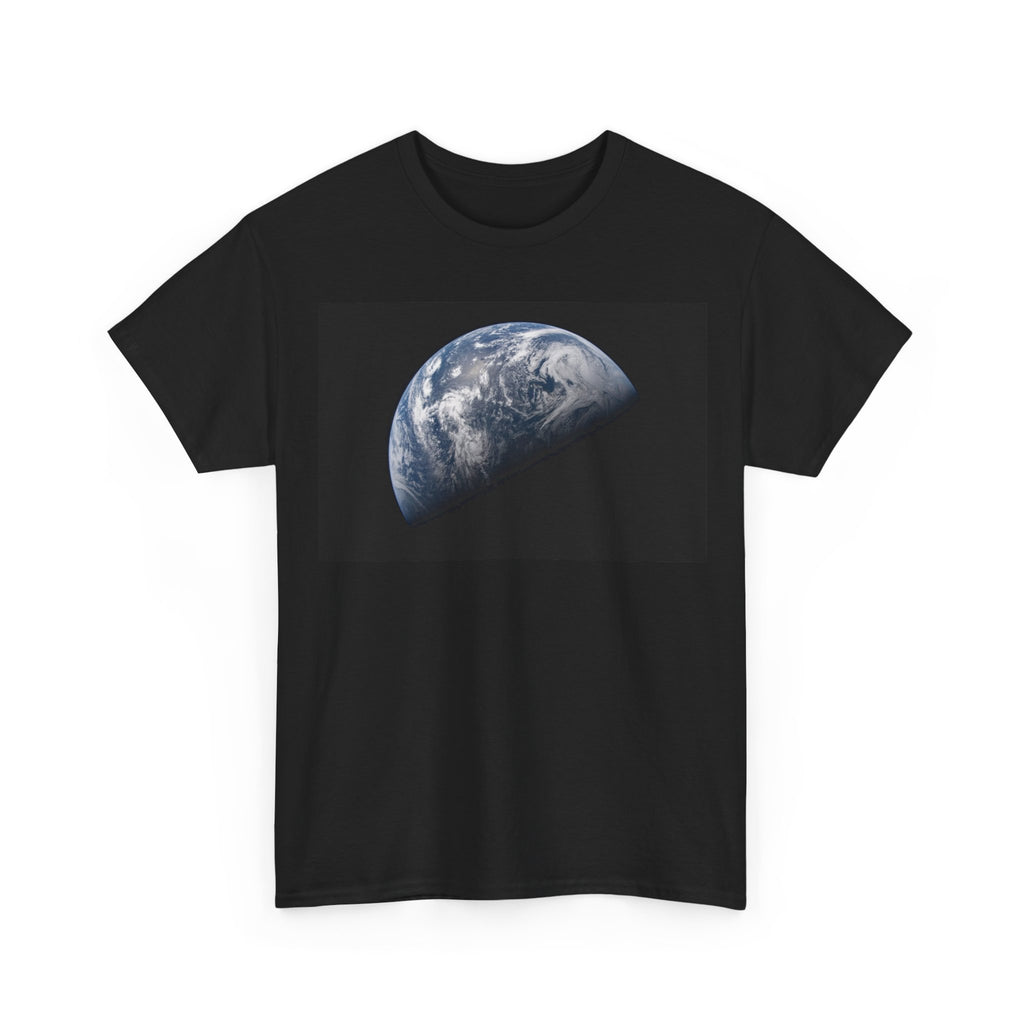 Planet Earthrise Graphic Tee — Vintage NASA Space Photo T-Shirt