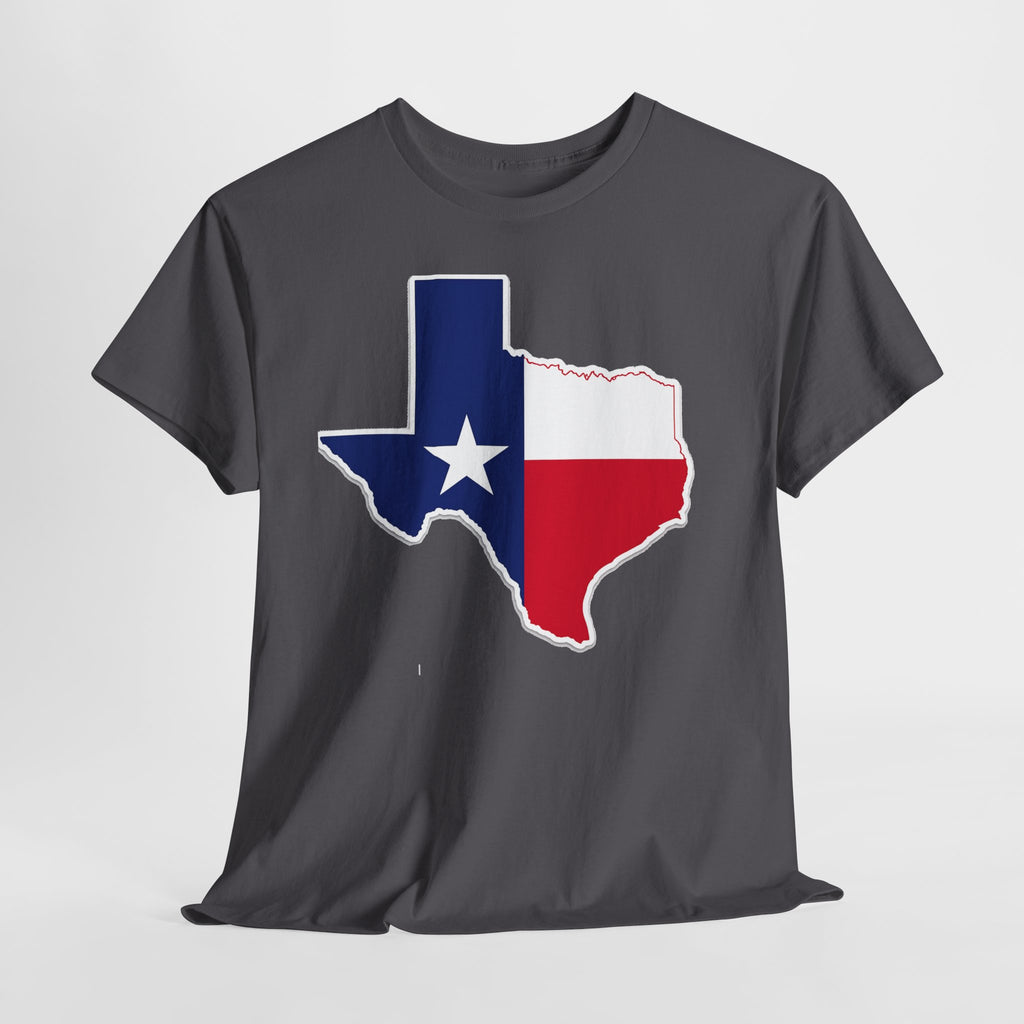 Texas Flag Outline T-Shirt — Lone Star State Pride Tee