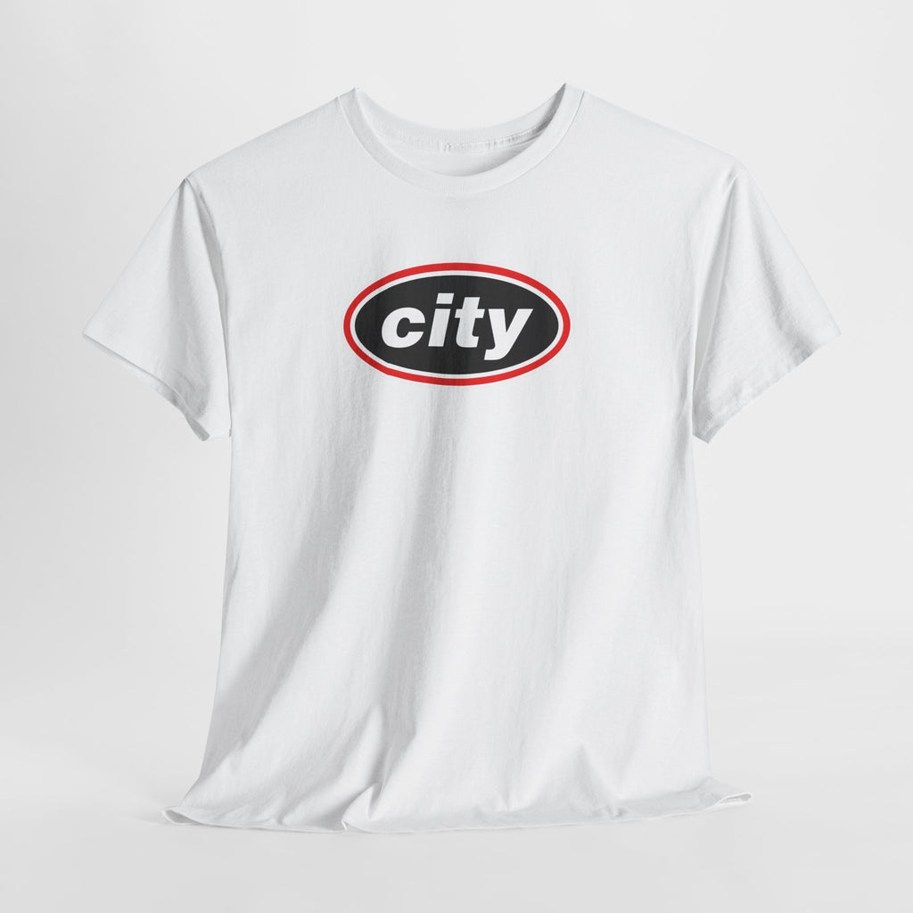 Manchester City Oasis Inspired Logo Cotton T-Shirt