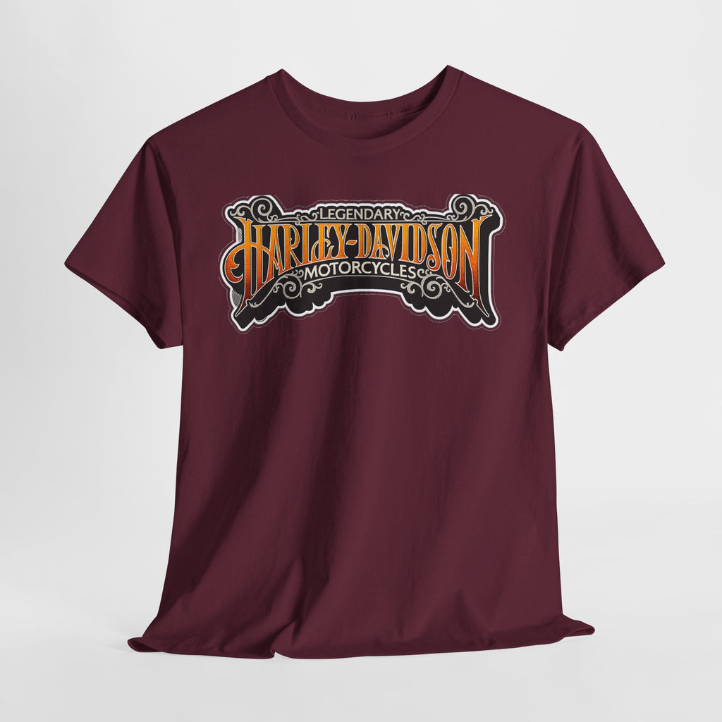 Harley-Davidson Vintage Logo Tee — Retro Motorcycle Graphic T-Shirt